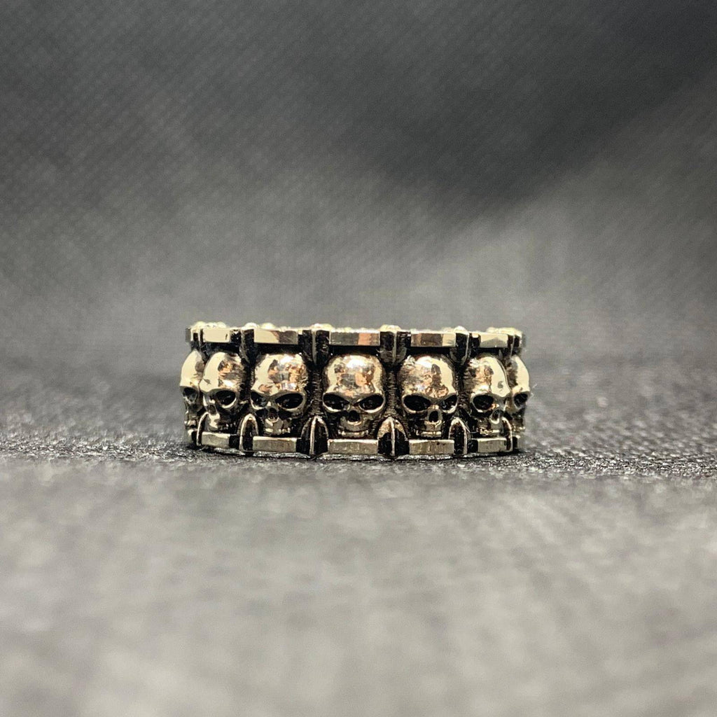 Graveyard Skull Ring | Loni Design Group | Rings  | Men's jewelery|Mens jewelery| Men's pendants| men's necklace|mens Pendants| skull jewelry|Ladies Jewellery| Ladies pendants|ladies skull ring| skull wedding ring| Snake jewelry| gold| silver| Platnium|