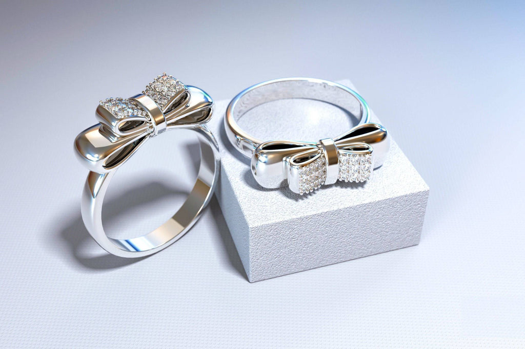 Naomi Bow Ring | Loni Design Group | Rings  | Men's jewelery|Mens jewelery| Men's pendants| men's necklace|mens Pendants| skull jewelry|Ladies Jewellery| Ladies pendants|ladies skull ring| skull wedding ring| Snake jewelry| gold| silver| Platnium|