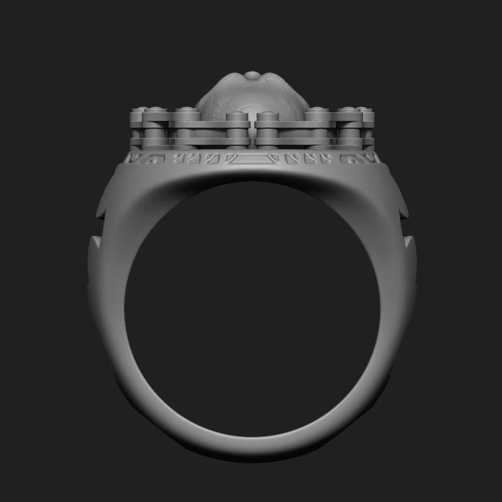 Ash Skull Ring | Loni Design Group | Rings  | Men's jewelery|Mens jewelery| Men's pendants| men's necklace|mens Pendants| skull jewelry|Ladies Jewellery| Ladies pendants|ladies skull ring| skull wedding ring| Snake jewelry| gold| silver| Platnium|