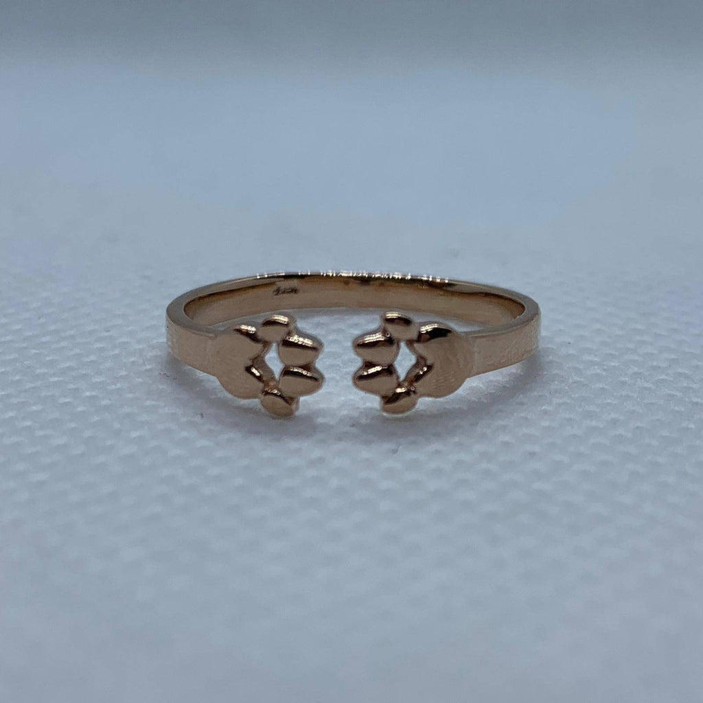 Bella Paw Ring | Loni Design Group | Rings  | Men's jewelery|Mens jewelery| Men's pendants| men's necklace|mens Pendants| skull jewelry|Ladies Jewellery| Ladies pendants|ladies skull ring| skull wedding ring| Snake jewelry| gold| silver| Platnium|