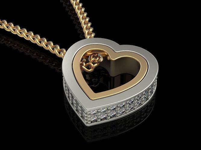 Janet Heart Pendant *1.04 Carat Moissanite With 10k/14k/18k White, Yellow, Rose Green Gold, Gold Plated & Silver* Women Gift Charm Necklace | Loni Design Group |   | Men's jewelery|Mens jewelery| Men's pendants| men's necklace|mens Pendants| skull jewelry|Ladies Jewellery| Ladies pendants|ladies skull ring| skull wedding ring| Snake jewelry| gold| silver| Platnium|