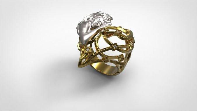 Karen Heart Ring | Loni Design Group | Rings  | Men's jewelery|Mens jewelery| Men's pendants| men's necklace|mens Pendants| skull jewelry|Ladies Jewellery| Ladies pendants|ladies skull ring| skull wedding ring| Snake jewelry| gold| silver| Platnium|