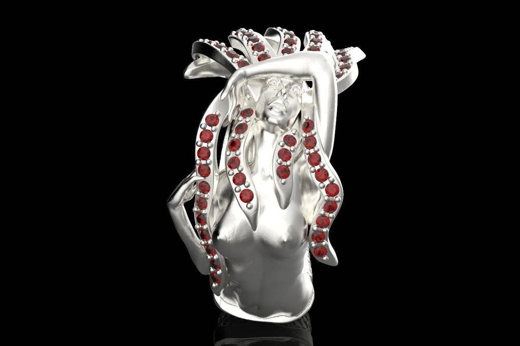 Aquata Mermaid Ring | Loni Design Group | Rings  | Men's jewelery|Mens jewelery| Men's pendants| men's necklace|mens Pendants| skull jewelry|Ladies Jewellery| Ladies pendants|ladies skull ring| skull wedding ring| Snake jewelry| gold| silver| Platnium|