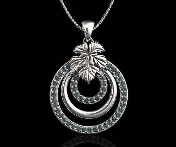 Artemis Nature Pendant *Moissanite With 10k/14k/18k White, Yellow, Rose, Green Gold, Gold Plated & Silver* Leaf Women Charm Necklace Gift | Loni Design Group |   | Men's jewelery|Mens jewelery| Men's pendants| men's necklace|mens Pendants| skull jewelry|Ladies Jewellery| Ladies pendants|ladies skull ring| skull wedding ring| Snake jewelry| gold| silver| Platnium|