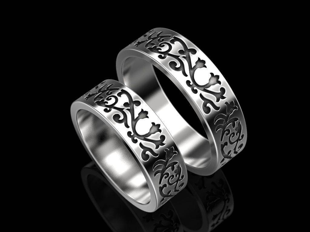 Herman Ornamental Ring | Loni Design Group | Rings  | Men's jewelery|Mens jewelery| Men's pendants| men's necklace|mens Pendants| skull jewelry|Ladies Jewellery| Ladies pendants|ladies skull ring| skull wedding ring| Snake jewelry| gold| silver| Platnium|
