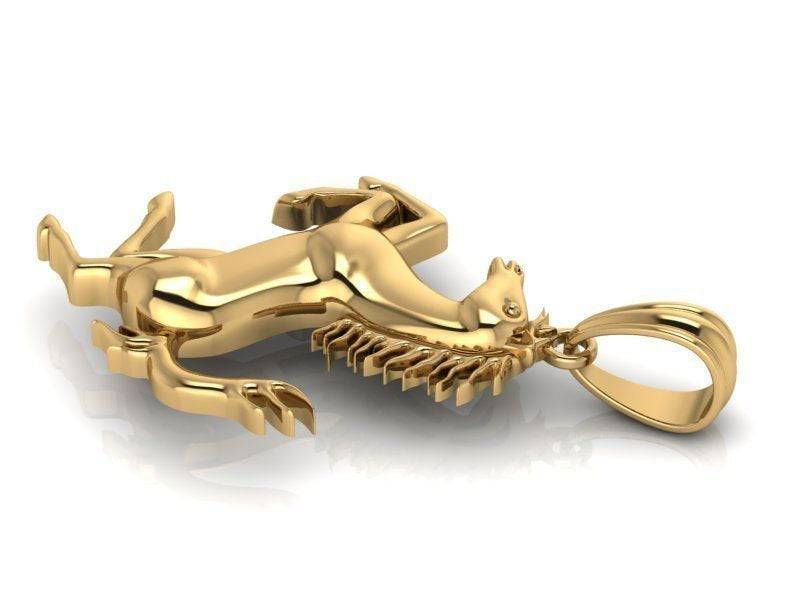 Yeehaw Horse Pendant *10k/14k/18k White, Yellow, Rose, Green Gold, Gold Plated & Silver* Animal Farm Race Pet Charm Necklace Cowboy Gift | Loni Design Group |   | Men's jewelery|Mens jewelery| Men's pendants| men's necklace|mens Pendants| skull jewelry|Ladies Jewellery| Ladies pendants|ladies skull ring| skull wedding ring| Snake jewelry| gold| silver| Platnium|