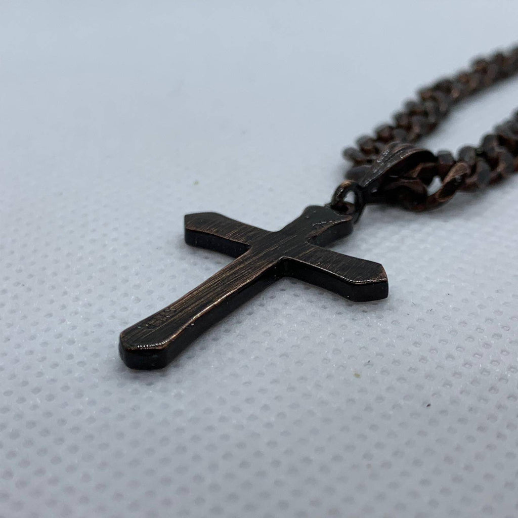 Rocky Cross Pendant *10k/14k/18k White, Yellow, Rose, Green Gold, Gold Plated & Silver* Religion Catholic Crucifix Necklace Charm God Gift | Loni Design Group |   | Men's jewelery|Mens jewelery| Men's pendants| men's necklace|mens Pendants| skull jewelry|Ladies Jewellery| Ladies pendants|ladies skull ring| skull wedding ring| Snake jewelry| gold| silver| Platnium|