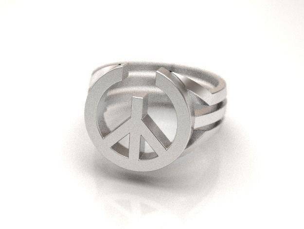 Free Love Peace Ring | Loni Design Group | Rings  | Men's jewelery|Mens jewelery| Men's pendants| men's necklace|mens Pendants| skull jewelry|Ladies Jewellery| Ladies pendants|ladies skull ring| skull wedding ring| Snake jewelry| gold| silver| Platnium|