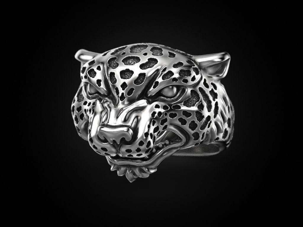 Sabor Leopard Ring | Loni Design Group | Rings  | Men's jewelery|Mens jewelery| Men's pendants| men's necklace|mens Pendants| skull jewelry|Ladies Jewellery| Ladies pendants|ladies skull ring| skull wedding ring| Snake jewelry| gold| silver| Platnium|