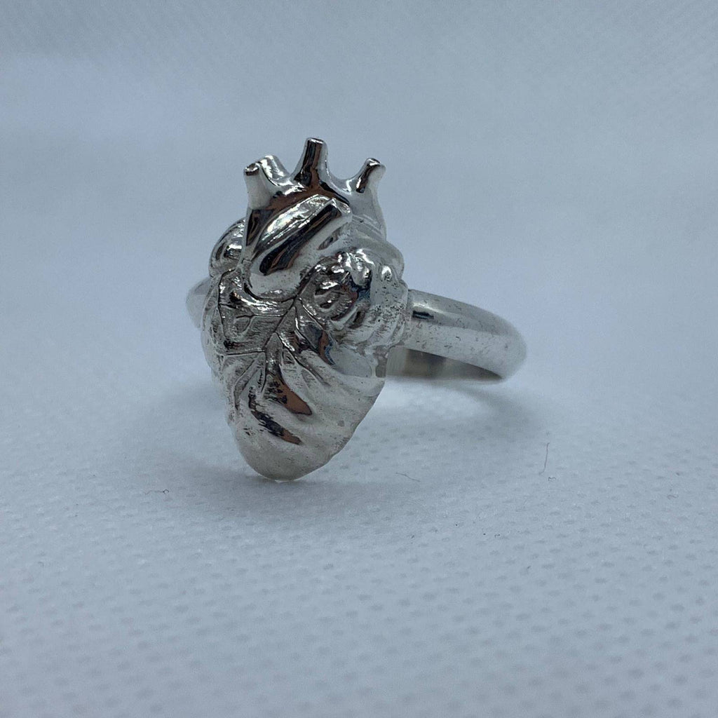 Anatomical Heart Ring | Loni Design Group | Rings  | Men's jewelery|Mens jewelery| Men's pendants| men's necklace|mens Pendants| skull jewelry|Ladies Jewellery| Ladies pendants|ladies skull ring| skull wedding ring| Snake jewelry| gold| silver| Platnium|