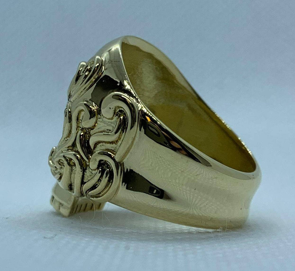 Custom Order For Eric - Ghost Skull Ring | Loni Design Group | Rings  | Men's jewelery|Mens jewelery| Men's pendants| men's necklace|mens Pendants| skull jewelry|Ladies Jewellery| Ladies pendants|ladies skull ring| skull wedding ring| Snake jewelry| gold| silver| Platnium|