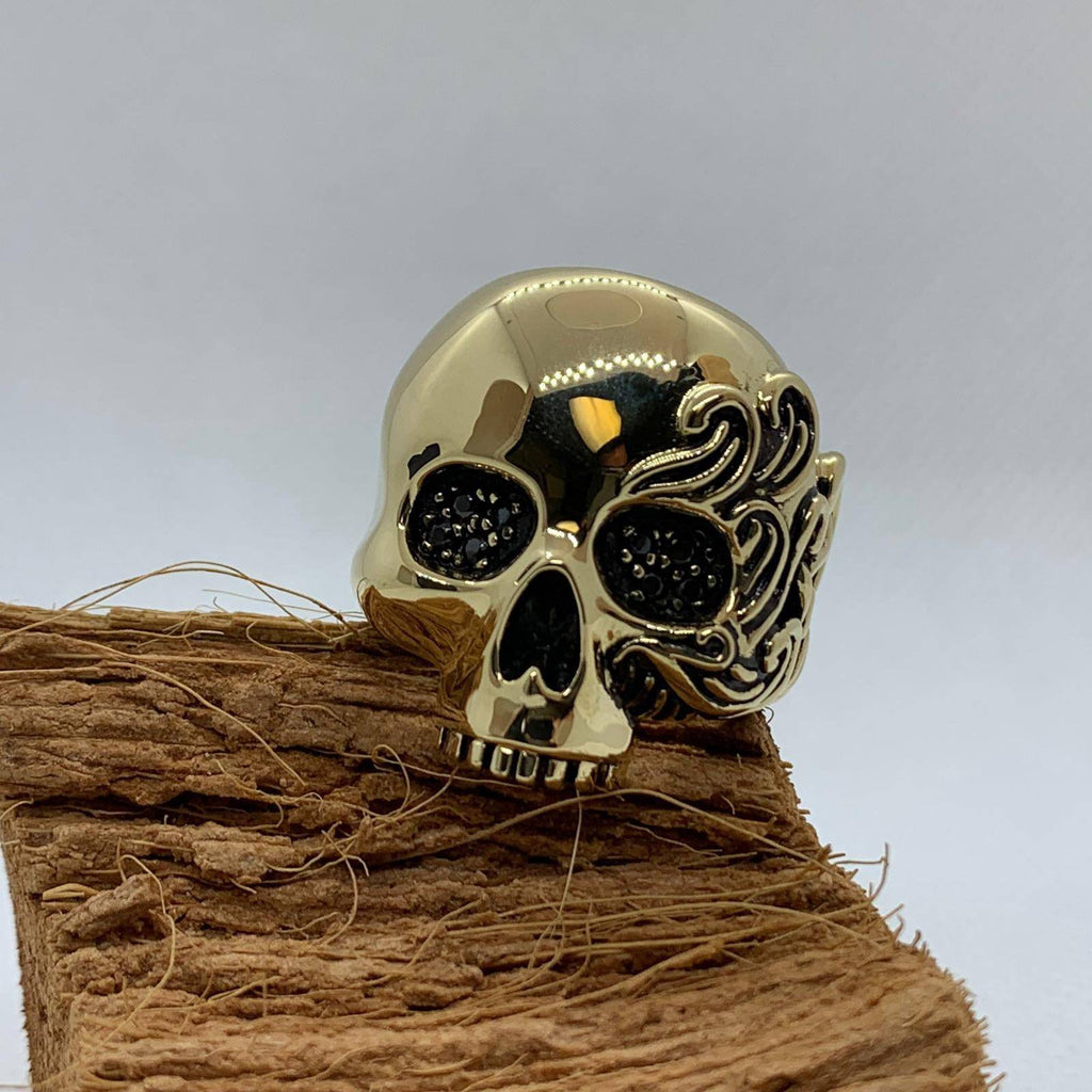 Custom Order For Eric - Ghost Skull Ring | Loni Design Group | Rings  | Men's jewelery|Mens jewelery| Men's pendants| men's necklace|mens Pendants| skull jewelry|Ladies Jewellery| Ladies pendants|ladies skull ring| skull wedding ring| Snake jewelry| gold| silver| Platnium|