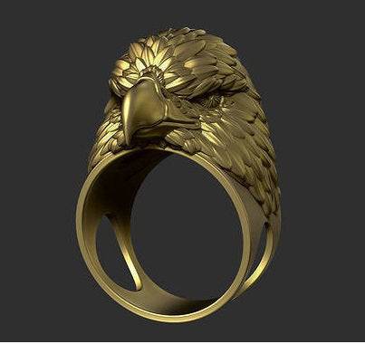 Buy 14K Two-tone Eagle Ring, Eagle Ring, Eagle Jewelry, Gold Eagle, Gold  Ring, Gold Jewelry, Eagle, Bird, Bird Jewelry Online in India - Etsy