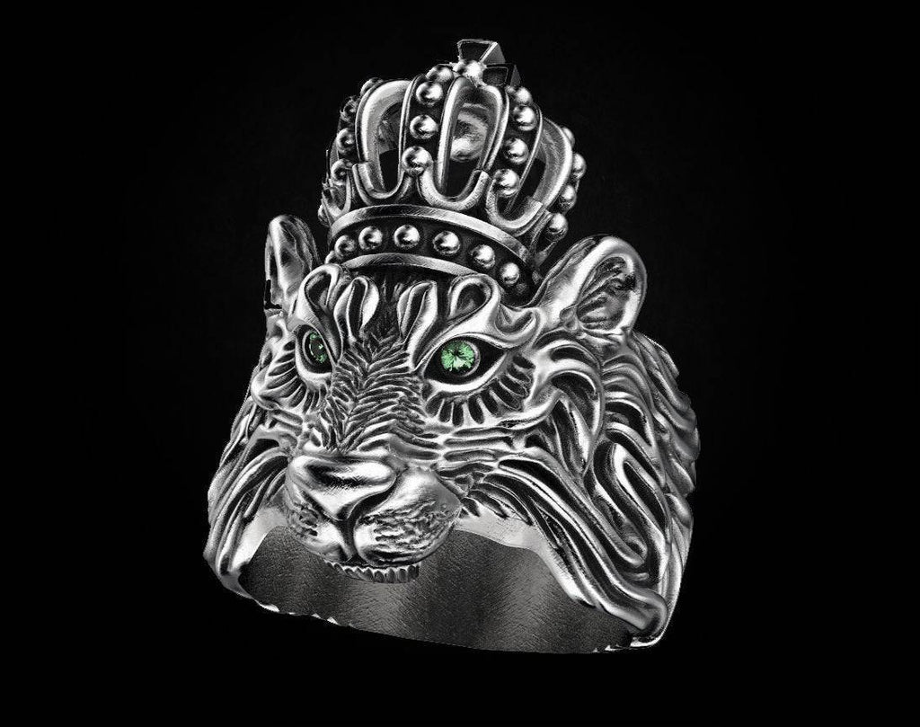 Kopa Lion Ring | Loni Design Group | Rings  | Men's jewelery|Mens jewelery| Men's pendants| men's necklace|mens Pendants| skull jewelry|Ladies Jewellery| Ladies pendants|ladies skull ring| skull wedding ring| Snake jewelry| gold| silver| Platnium|