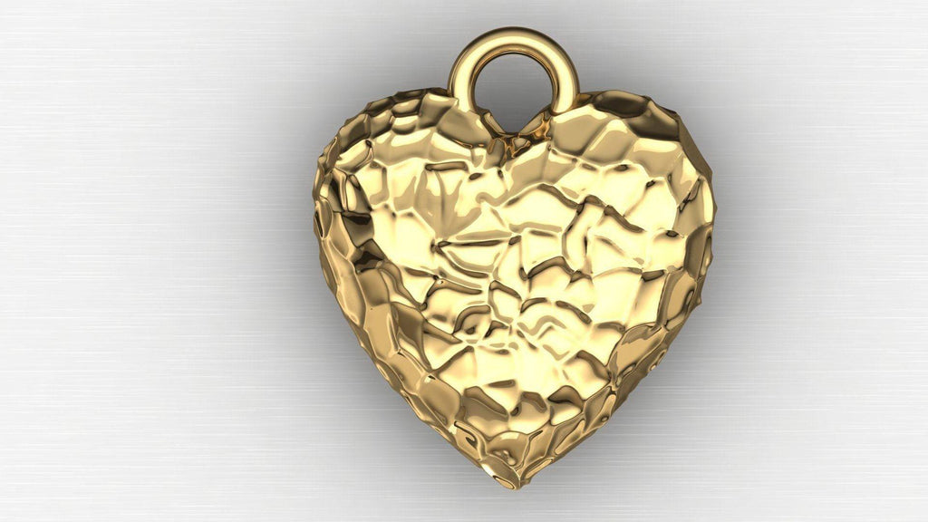 Tough Love Heart Pendant *10k/14k/18k White, Yellow, Rose, Green Gold, Gold Plated & Silver* Anniversary Women Woman Girl Necklace Charm | Loni Design Group |   | Men's jewelery|Mens jewelery| Men's pendants| men's necklace|mens Pendants| skull jewelry|Ladies Jewellery| Ladies pendants|ladies skull ring| skull wedding ring| Snake jewelry| gold| silver| Platnium|