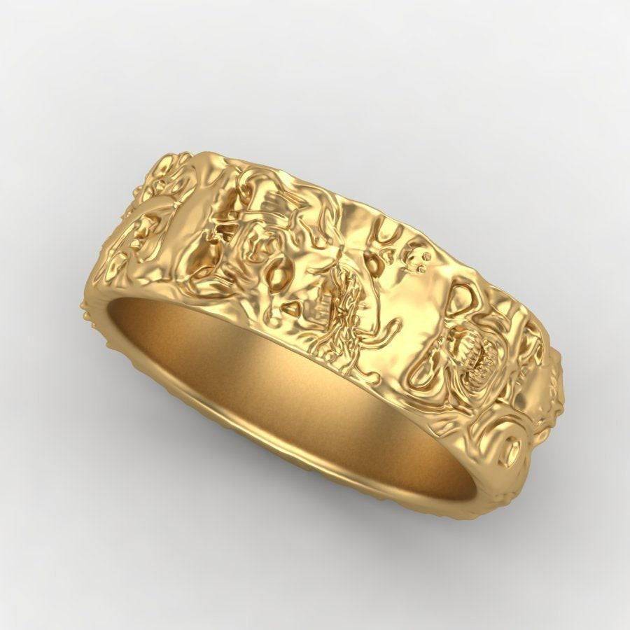 The Demons Ring | Loni Design Group | Rings  | Men's jewelery|Mens jewelery| Men's pendants| men's necklace|mens Pendants| skull jewelry|Ladies Jewellery| Ladies pendants|ladies skull ring| skull wedding ring| Snake jewelry| gold| silver| Platnium|