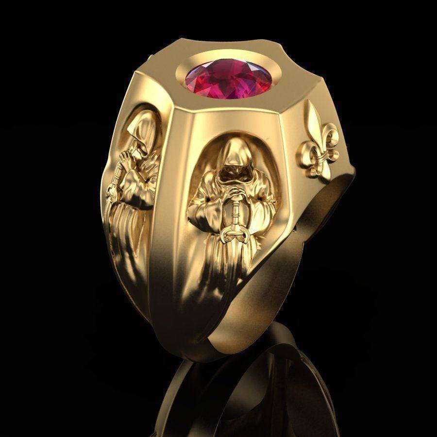 The Guardians Ring | Loni Design Group | Rings  | Men's jewelery|Mens jewelery| Men's pendants| men's necklace|mens Pendants| skull jewelry|Ladies Jewellery| Ladies pendants|ladies skull ring| skull wedding ring| Snake jewelry| gold| silver| Platnium|