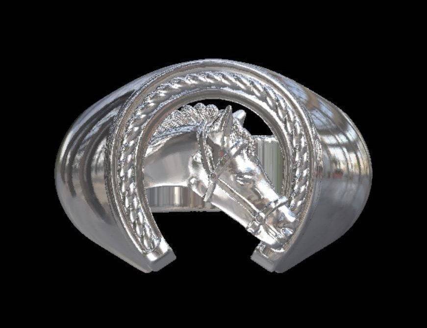 Gallop Horse Ring | Loni Design Group | Rings  | Men's jewelery|Mens jewelery| Men's pendants| men's necklace|mens Pendants| skull jewelry|Ladies Jewellery| Ladies pendants|ladies skull ring| skull wedding ring| Snake jewelry| gold| silver| Platnium|