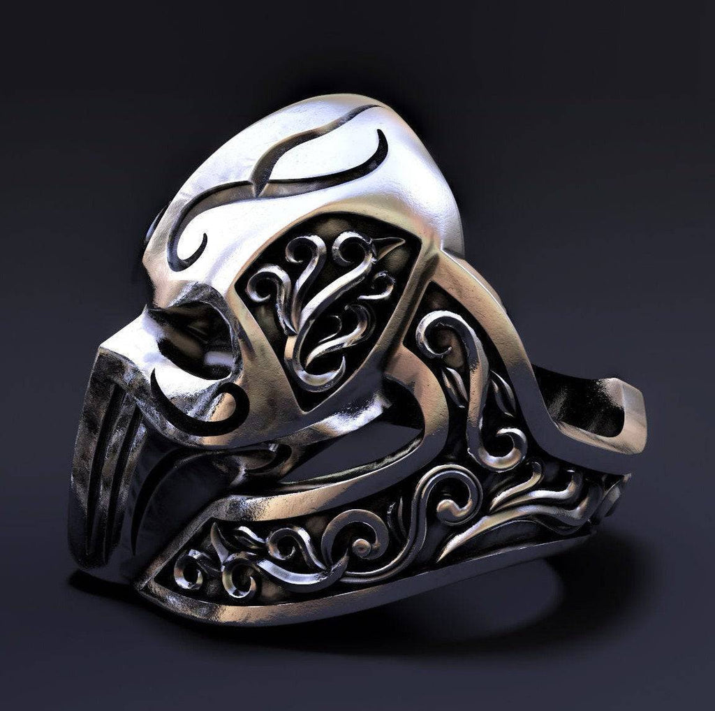 Eligos Demon Ring | Loni Design Group | Rings  | Men's jewelery|Mens jewelery| Men's pendants| men's necklace|mens Pendants| skull jewelry|Ladies Jewellery| Ladies pendants|ladies skull ring| skull wedding ring| Snake jewelry| gold| silver| Platnium|