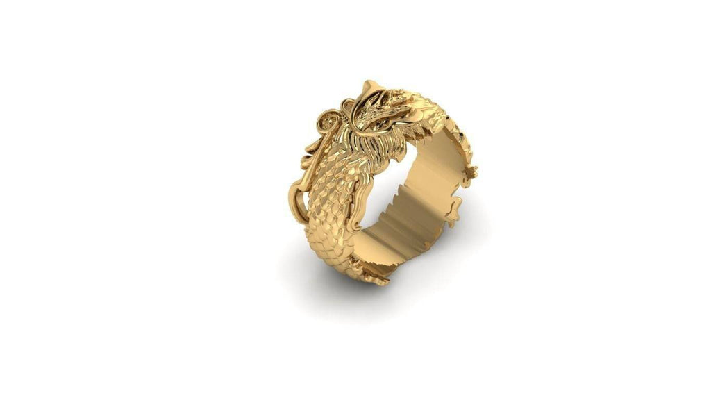Ancalagon Dragon Ring | Loni Design Group | Rings  | Men's jewelery|Mens jewelery| Men's pendants| men's necklace|mens Pendants| skull jewelry|Ladies Jewellery| Ladies pendants|ladies skull ring| skull wedding ring| Snake jewelry| gold| silver| Platnium|