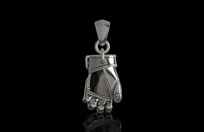 Jab Kickboxing Glove Pendant *10k/14k/18k White, Yellow, Rose, Green Gold, Gold Plated & Silver* UFC Boxing Fighter Gym Charm Necklace Gift | Loni Design Group |   | Men's jewelery|Mens jewelery| Men's pendants| men's necklace|mens Pendants| skull jewelry|Ladies Jewellery| Ladies pendants|ladies skull ring| skull wedding ring| Snake jewelry| gold| silver| Platnium|