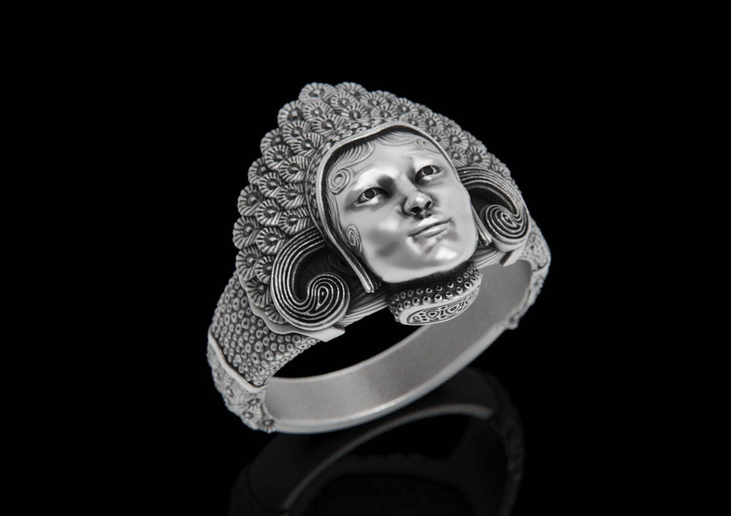 Flapper Girl Ring | Loni Design Group | Rings  | Men's jewelery|Mens jewelery| Men's pendants| men's necklace|mens Pendants| skull jewelry|Ladies Jewellery| Ladies pendants|ladies skull ring| skull wedding ring| Snake jewelry| gold| silver| Platnium|
