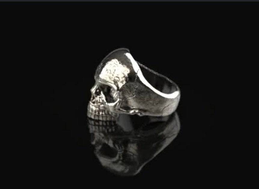 Hannibal Skull Ring | Loni Design Group | Rings  | Men's jewelery|Mens jewelery| Men's pendants| men's necklace|mens Pendants| skull jewelry|Ladies Jewellery| Ladies pendants|ladies skull ring| skull wedding ring| Snake jewelry| gold| silver| Platnium|