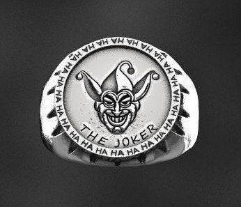 The Joker Ring | Loni Design Group | Rings  | Men's jewelery|Mens jewelery| Men's pendants| men's necklace|mens Pendants| skull jewelry|Ladies Jewellery| Ladies pendants|ladies skull ring| skull wedding ring| Snake jewelry| gold| silver| Platnium|