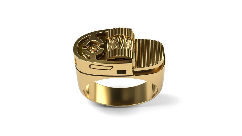 Lighter Ring | Loni Design Group | Rings  | Men's jewelery|Mens jewelery| Men's pendants| men's necklace|mens Pendants| skull jewelry|Ladies Jewellery| Ladies pendants|ladies skull ring| skull wedding ring| Snake jewelry| gold| silver| Platnium|