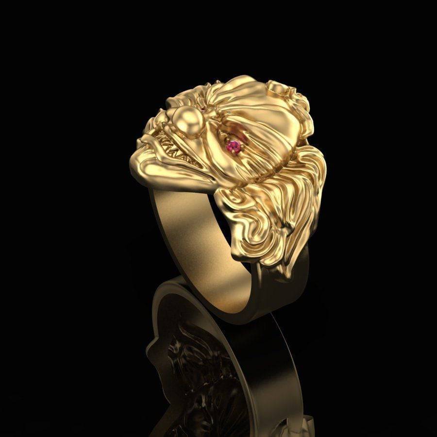 Spaulding Clown Ring | Loni Design Group Rings $667.99 | 10k Gold, 14k ...