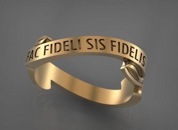 Fac Fideli Sis Fidelis Ring Loni Design Group Rings 38403 10k Gold 14k Gold 18k Gold 3209