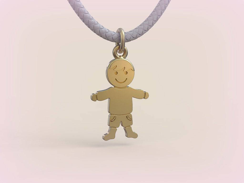 Kenny Boy Pendant *10k/14k/18k White, Yellow, Rose, Green Gold, Gold Plated & Silver* Kid Baby Child Son Mom Mother Dad Charm Necklace Gift | Loni Design Group |   | Men's jewelery|Mens jewelery| Men's pendants| men's necklace|mens Pendants| skull jewelry|Ladies Jewellery| Ladies pendants|ladies skull ring| skull wedding ring| Snake jewelry| gold| silver| Platnium|