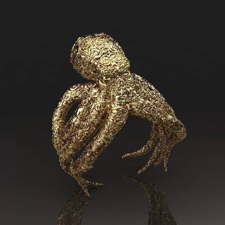 Enteroctopus Octopus Ring, Loni Design Group Rings $708.33