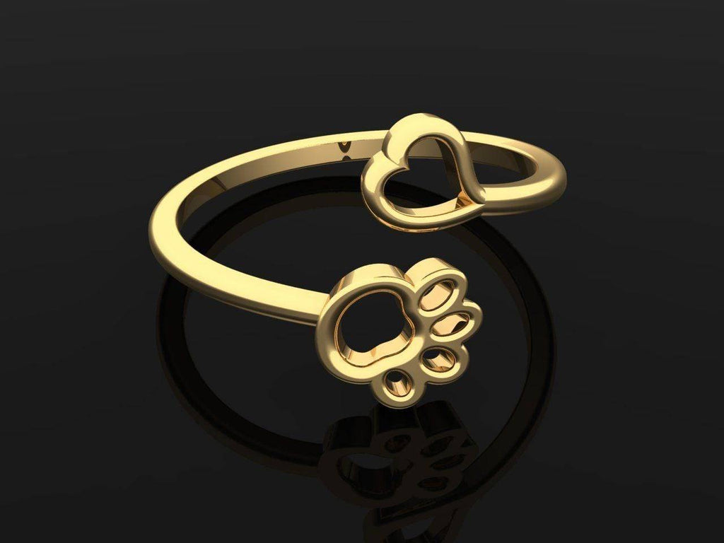 Best Friend Pet Ring | Loni Design Group | Rings  | Men's jewelery|Mens jewelery| Men's pendants| men's necklace|mens Pendants| skull jewelry|Ladies Jewellery| Ladies pendants|ladies skull ring| skull wedding ring| Snake jewelry| gold| silver| Platnium|