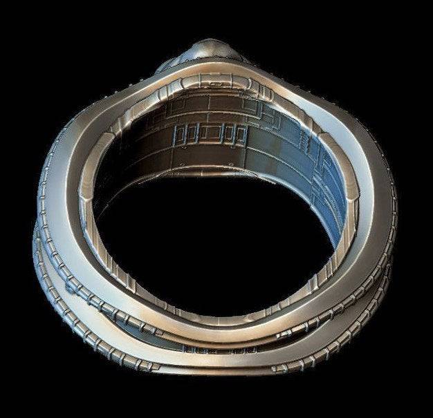 The Greys Alien Ring | Loni Design Group | Rings  | Men's jewelery|Mens jewelery| Men's pendants| men's necklace|mens Pendants| skull jewelry|Ladies Jewellery| Ladies pendants|ladies skull ring| skull wedding ring| Snake jewelry| gold| silver| Platnium|