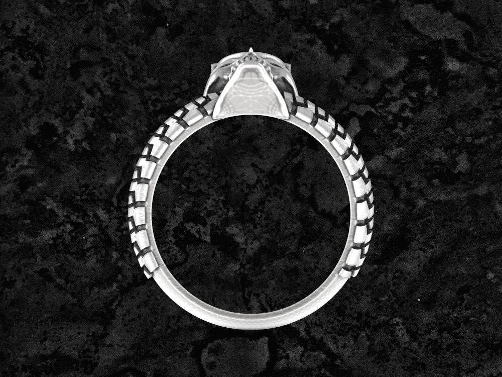 Racing Skull Ring | Loni Design Group | Rings  | Men's jewelery|Mens jewelery| Men's pendants| men's necklace|mens Pendants| skull jewelry|Ladies Jewellery| Ladies pendants|ladies skull ring| skull wedding ring| Snake jewelry| gold| silver| Platnium|