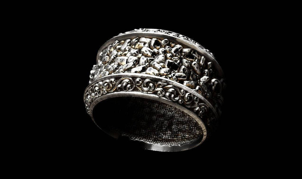 Ancient Lily Ring | Loni Design Group | Rings  | Men's jewelery|Mens jewelery| Men's pendants| men's necklace|mens Pendants| skull jewelry|Ladies Jewellery| Ladies pendants|ladies skull ring| skull wedding ring| Snake jewelry| gold| silver| Platnium|
