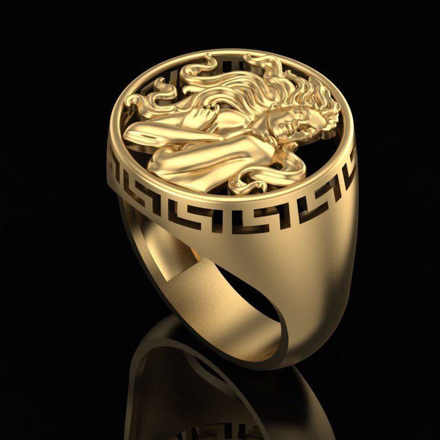 Modest Virgo Ring | Loni Design Group | Rings  | Men's jewelery|Mens jewelery| Men's pendants| men's necklace|mens Pendants| skull jewelry|Ladies Jewellery| Ladies pendants|ladies skull ring| skull wedding ring| Snake jewelry| gold| silver| Platnium|