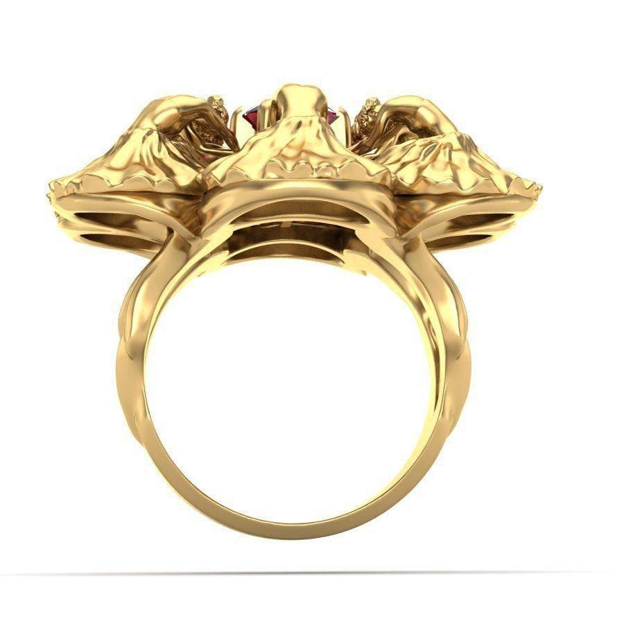 Ballet Company Ring | Loni Design Group | Rings  | Men's jewelery|Mens jewelery| Men's pendants| men's necklace|mens Pendants| skull jewelry|Ladies Jewellery| Ladies pendants|ladies skull ring| skull wedding ring| Snake jewelry| gold| silver| Platnium|