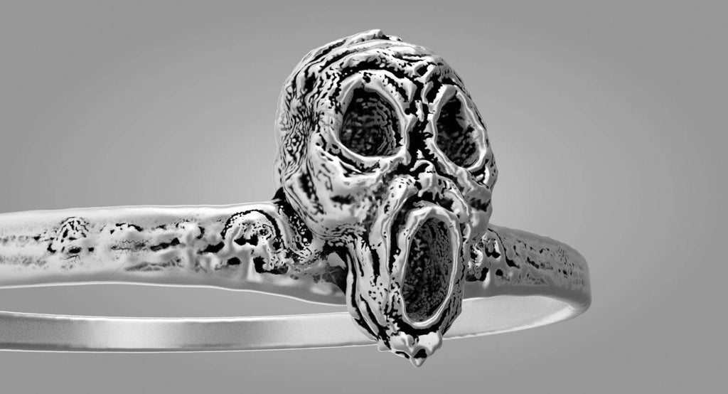 Soul Sucker Demon Ring | Loni Design Group | Rings  | Men's jewelery|Mens jewelery| Men's pendants| men's necklace|mens Pendants| skull jewelry|Ladies Jewellery| Ladies pendants|ladies skull ring| skull wedding ring| Snake jewelry| gold| silver| Platnium|