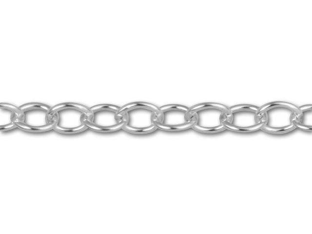 1.50 mm Open Cable Chain Made With Sterling Silver - Made For Men, Women, Children - Perfect For Pendants, Charms and Necklaces | Loni Design Group |   | Men's jewelery|Mens jewelery| Men's pendants| men's necklace|mens Pendants| skull jewelry|Ladies Jewellery| Ladies pendants|ladies skull ring| skull wedding ring| Snake jewelry| gold| silver| Platnium|