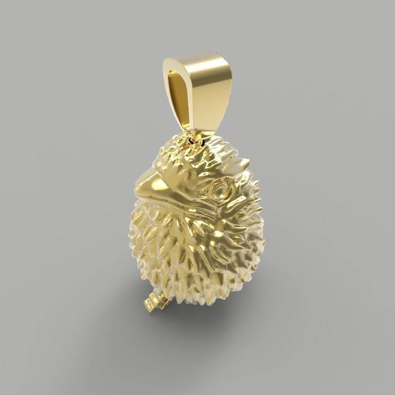 Baby Chick Pendant *10k/14k/18k White, Yellow, Rose, Green Gold, Gold Plated & Silver* Animal Chicken Farm Bird Pet Heart Charm Necklace | Loni Design Group |   | Men's jewelery|Mens jewelery| Men's pendants| men's necklace|mens Pendants| skull jewelry|Ladies Jewellery| Ladies pendants|ladies skull ring| skull wedding ring| Snake jewelry| gold| silver| Platnium|