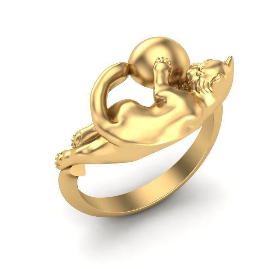 Beasley Cat Ring | Loni Design Group | Rings  | Men's jewelery|Mens jewelery| Men's pendants| men's necklace|mens Pendants| skull jewelry|Ladies Jewellery| Ladies pendants|ladies skull ring| skull wedding ring| Snake jewelry| gold| silver| Platnium|