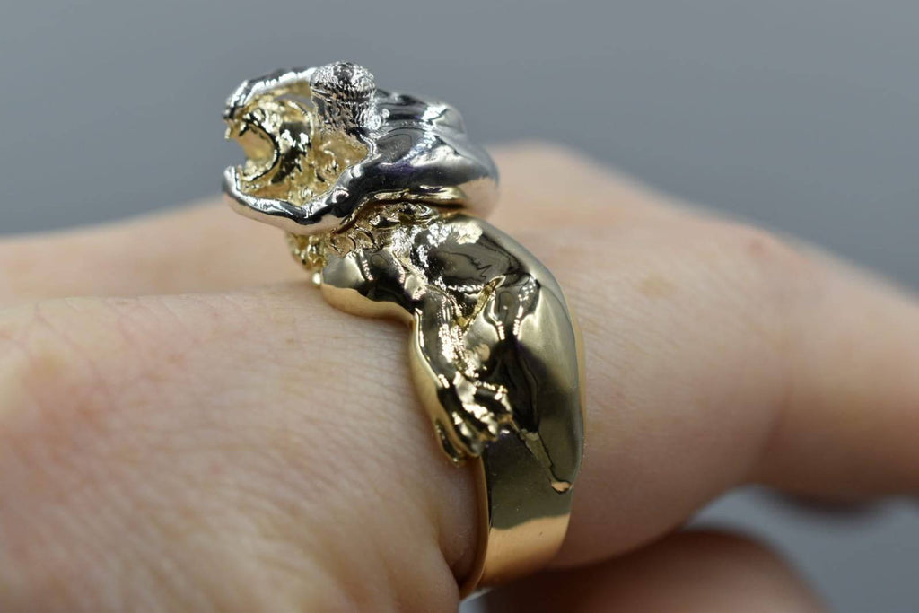 Taming The Lion Ring | Loni Design Group | Rings  | Men's jewelery|Mens jewelery| Men's pendants| men's necklace|mens Pendants| skull jewelry|Ladies Jewellery| Ladies pendants|ladies skull ring| skull wedding ring| Snake jewelry| gold| silver| Platnium|