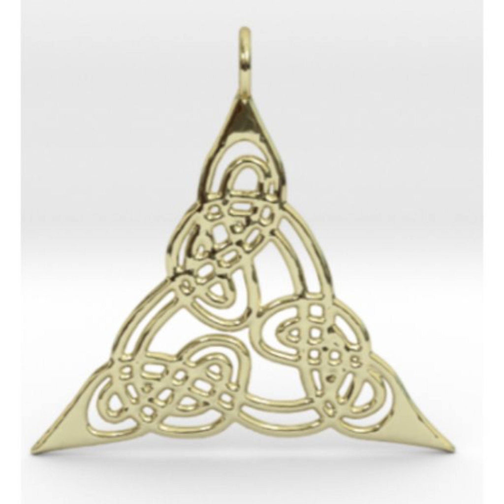 Celtic Trinity Knot Pendant *10k/14k/18k White, Yellow, Rose, Green Gold Gold Plated & Silver* Triquetra Symbol Christianity Charm Necklace | Loni Design Group |   | Men's jewelery|Mens jewelery| Men's pendants| men's necklace|mens Pendants| skull jewelry|Ladies Jewellery| Ladies pendants|ladies skull ring| skull wedding ring| Snake jewelry| gold| silver| Platnium|