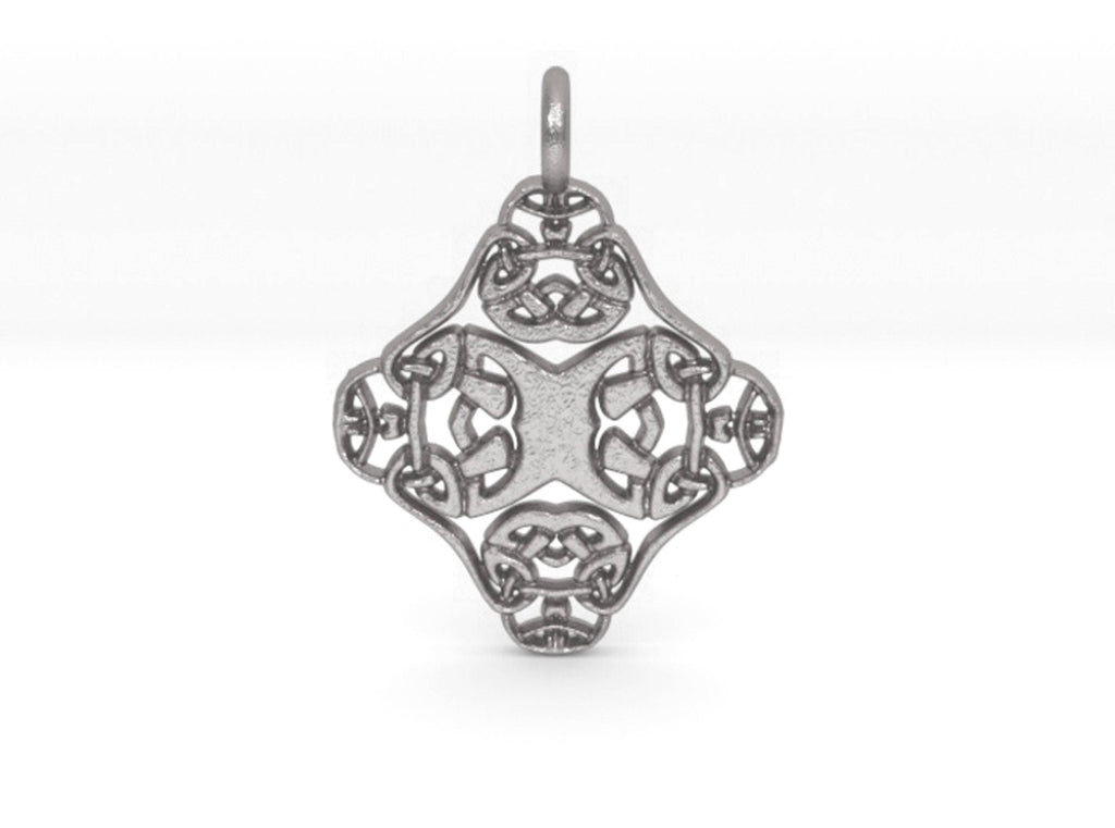 Ahearn Celtic Pendant *10k/14k/18k White, Yellow, Rose Green Gold, Gold Plated & Silver* Knot Symbol Amulet Men Women Trinity Charm Necklace | Loni Design Group |   | Men's jewelery|Mens jewelery| Men's pendants| men's necklace|mens Pendants| skull jewelry|Ladies Jewellery| Ladies pendants|ladies skull ring| skull wedding ring| Snake jewelry| gold| silver| Platnium|