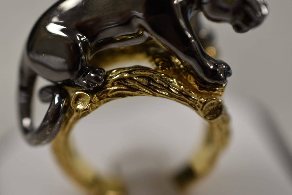 Rajah Tiger Ring | Loni Design Group | Rings  | Men's jewelery|Mens jewelery| Men's pendants| men's necklace|mens Pendants| skull jewelry|Ladies Jewellery| Ladies pendants|ladies skull ring| skull wedding ring| Snake jewelry| gold| silver| Platnium|