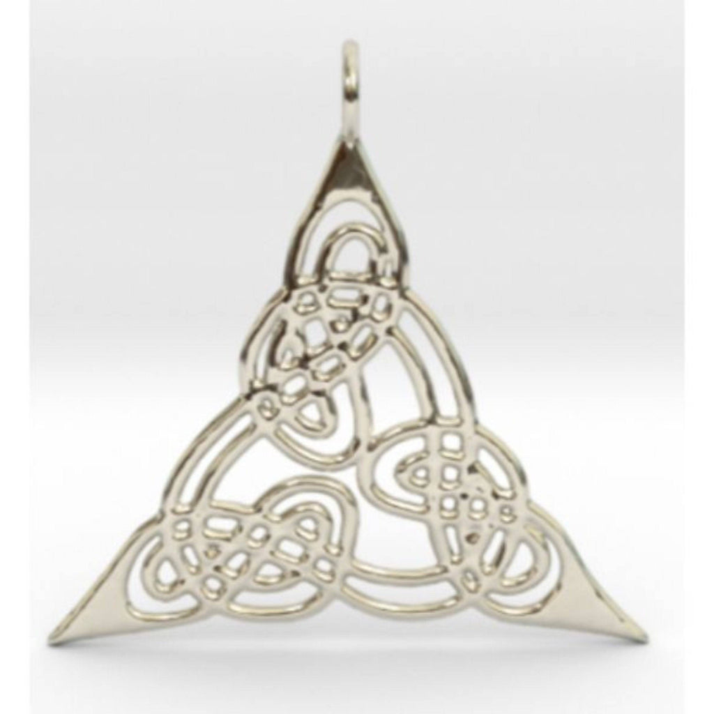 Celtic Trinity Knot Pendant *10k/14k/18k White, Yellow, Rose, Green Gold Gold Plated & Silver* Triquetra Symbol Christianity Charm Necklace | Loni Design Group |   | Men's jewelery|Mens jewelery| Men's pendants| men's necklace|mens Pendants| skull jewelry|Ladies Jewellery| Ladies pendants|ladies skull ring| skull wedding ring| Snake jewelry| gold| silver| Platnium|