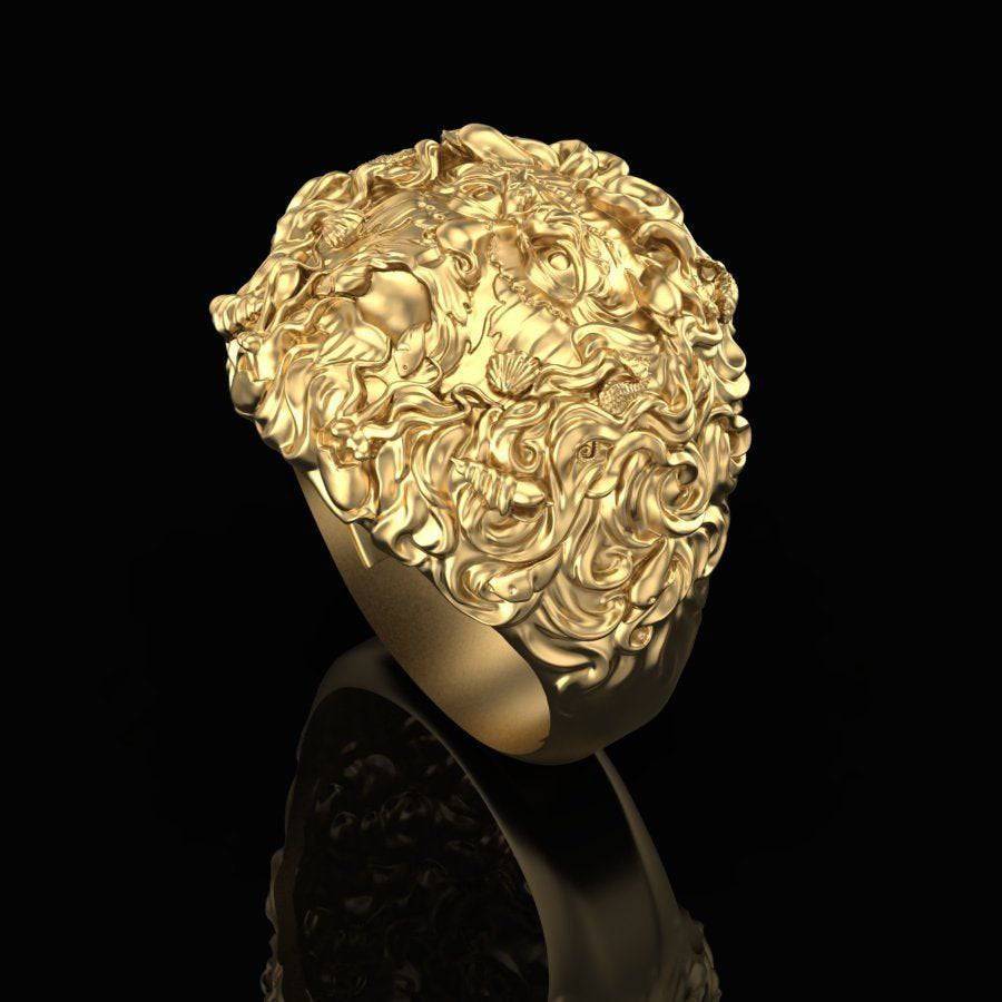 Gold Ganesh Ring - Etsy
