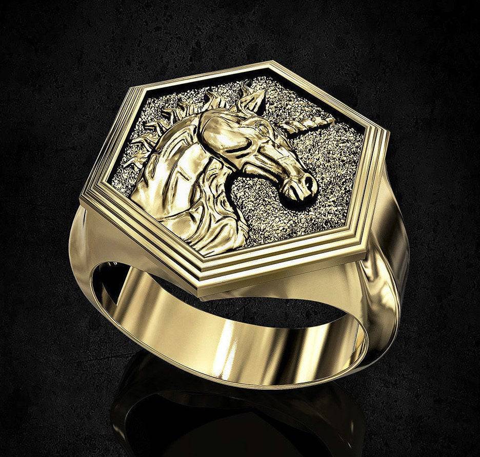 Dryade Unicorn Ring | Loni Design Group | Rings  | Men's jewelery|Mens jewelery| Men's pendants| men's necklace|mens Pendants| skull jewelry|Ladies Jewellery| Ladies pendants|ladies skull ring| skull wedding ring| Snake jewelry| gold| silver| Platnium|
